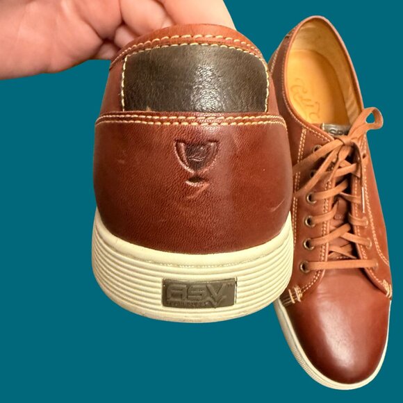 Sperry Gold Cup Men’s Brown Leather Sneakers | Premium Comfort Low-Top Size 13 - Picture 7 of 12